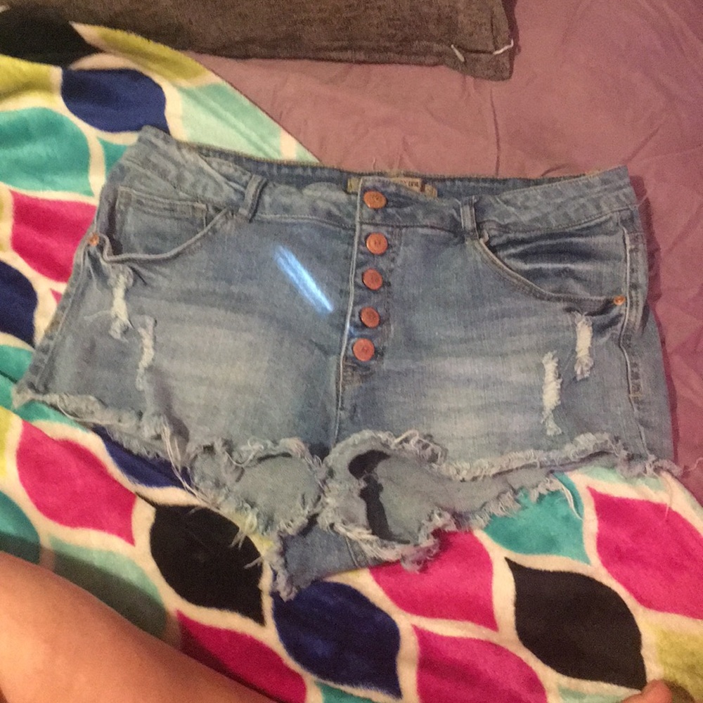 highway jean shorts